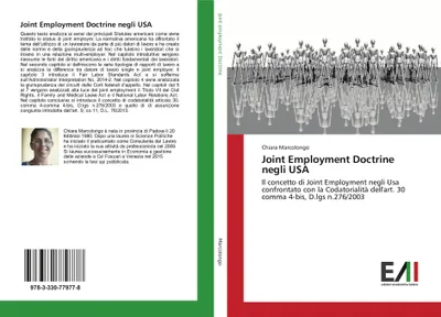 Produktbild von Joint Employment Doctrine negli USA