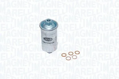Produktbild von Kraftstofffilter MAGNETI MARELLI 153071762426 Benzinfilter für VW GOLF I Cabriolet (155) Anschraubfilter