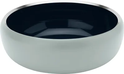Produktbild von Stelton Schale Ora, Dekoschale, Schälchen, Edelstahl pulverbeschichtet, Neo Mint, Midnight Blue, D 30 cm, 102