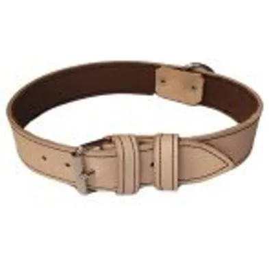 Produktbild von Palkar Lederhalsband für Hunde 65 cm x 30 mm natur
