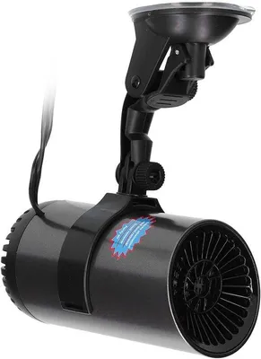 Productafbeelding van 150W 12V Auto Verwarmer - 2 in 1 Draagbare Ventilator voor Snelle Verwarming en Koeling, 360° Ontwaseming met Zuignap