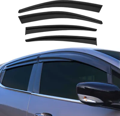 Immagine prodotto di 4x paravento parapioggia per Fiat Tipo 2015-2025 acrilico scuro