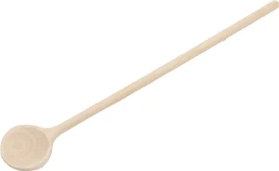 Zdjęcie produktu dla ŁYŻKA DREWNIANA łyżeczka długa okrągła 24,5 cm bukowa
