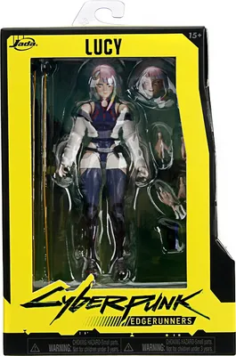Produktbild von Cyberpunk: Edgerunners Diecast Minifigur Lucy 15 cm