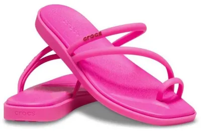 Produktbild von Crocs Miami Toe Loop Sandal W 209862 |W8 I Eu 38-39| Pink Crush