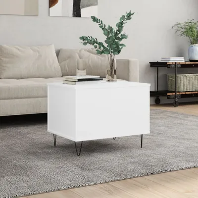 Obrázok produktu pre Maison Exclusive - Konferenčný stolík Biely 60x44,5x45 cm Drevený materiál