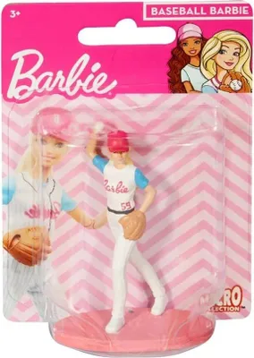 Image de Mini-figurine Barbie Baseball - Mattel