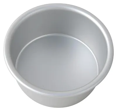 Zdjęcie produktu dla KAMBERG Forma do ciasta, okrągła, Ø 10 x 5,2 cm, anodowane aluminium, srebrna