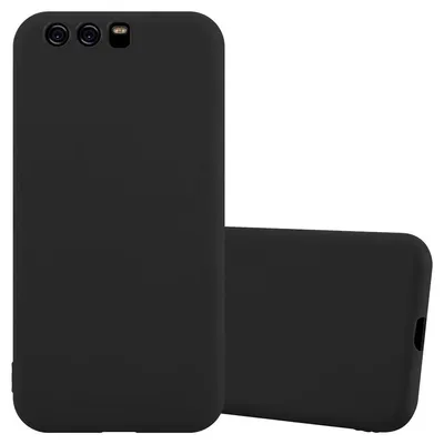 Immagine prodotto di Custodia Cadorabo per Huawei P10 custodia protettiva in nero custodia per cellulare TPU custodia in silicone cover