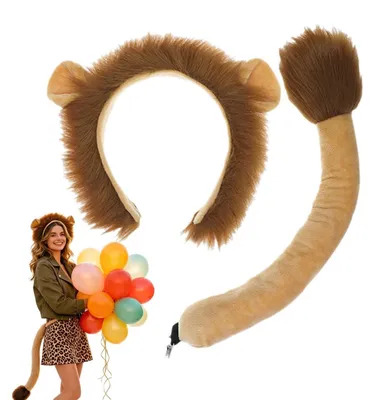Image de Costume pour femmes - Oreilles de lion en cosplay, réalistes - Réglables