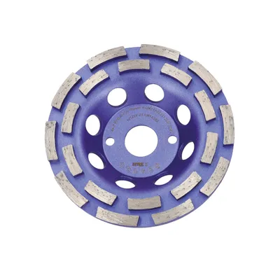Produktbild von BTEC Diamant Topfschleifer TWIN SPEED Ø 125 mm Bohrung 22,23 mm Beton Naturstein Schleifteller Diamanttopfschleifer Schleifscheibe