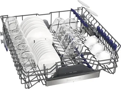 Obrázek produktu pro Siemens iQ500 SN55ES12CE, Napůl vestavěné, Plná velikost (60 cm), Černá, Dotyk, 1,75 m, 1,65 m