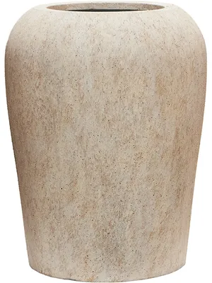 Produktbild von Pottery Pots Harith Travertin Beige D 28 cm H 33 cm