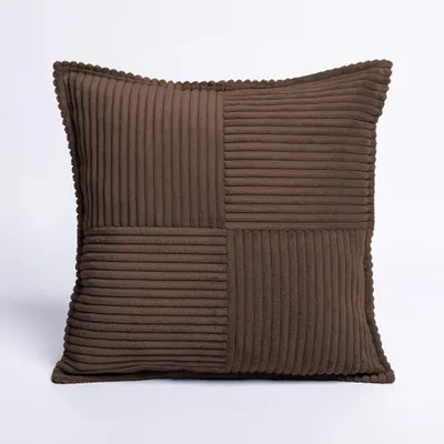 Produktbild von Dekokissen POSO 40x40 cm Kuschelkissen Sofakissen Zierkissen Wohnkissen Couchkissen Braun Poso 06