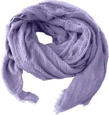 Produktbild von Niklarson Schal Tuch flieder 190x100cm Damen Poncho Stola Pareo Viskose T1489