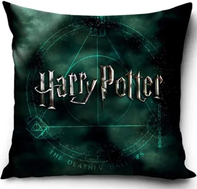 Zdjęcie produktu dla Poduszka dekoracyjna Harry Potter z wypełnieniem 40 cm x 40 cm (HP182006)