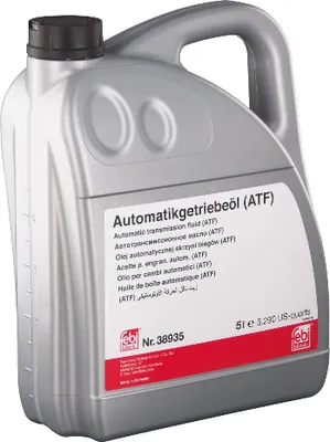 Zdjęcie produktu dla Olej Atf 5L Vag G 055 005 / Wss-M2C938-A / Jaguar Fluid 8432 / Bmw Atf 2 / Atf M-1375.4 / Mercon Sp / Żółty