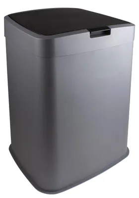 Zdjęcie produktu dla Vepa - Kosz na śmieci 70 l, szaro-czarny
