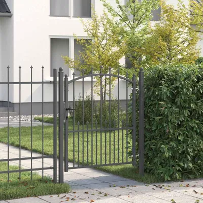 Zdjęcie produktu dla Brama ogrodzeniowa z kolcami EMMEN 125 x 100 cm