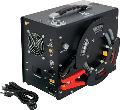 Produktbild von Hochdruckluftkompressor, 4500 PSI Leistung, zweistufiges Hubkolben-Design, TXES062, 220V