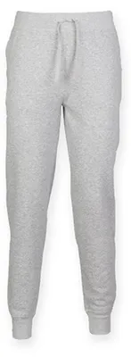 Image de SF Men SF425 | Jogging Slim Cuffed pour Homme - Couleur : Heather Grey - Taille : M