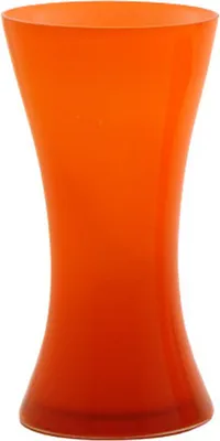 Produktbild von Glasvase Flower Power 30cm orange