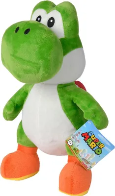Produktbild von Super Mario Bros Luigi Plüschtier 30 cm weiche Stofffigur