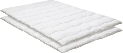 Produktbild von Badenia Trendline® 2er Set Bettdecke Essentials - 135x200 cm, warm