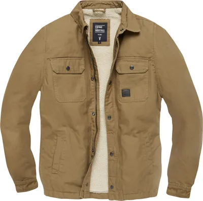 Produktbild von Vintage Industries Dean Sherpa Jacke, braun, 3XL