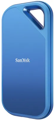 Produktbild von SanDisk Creator Pro, 1 TB, USB Typ-C, USB 3.2 Gen 2x2, 2000 MB/s, Blau