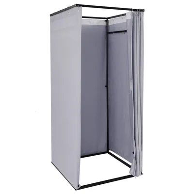 Image de Cabines d'essayage portables avec rideau d'intimité pour les magasins de vêtements, les marchés éphémères et les studios photo