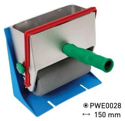 Produktbild von Schwaiger IQ Tools Pfohl-Leimer Leimroller 150mm mit Moosgummiwalze grau PWE0028