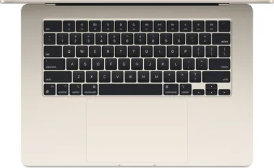 Produktbild von Apple MacBook Air, 15 Zoll, Polarstern, M3, 8-Core CPU, 10-Core GPU, 16 GB, 256 GB SSD