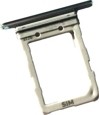 Produktbild von Simkartenhalter für Samsung Galaxy Fold (SM-F900F), Original Ersatzteil, Silberfarben