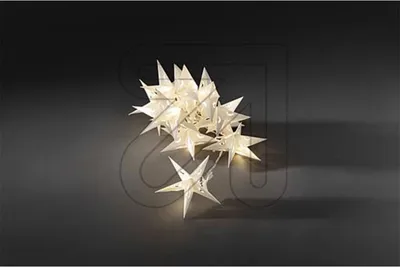 Produktbild von Konstsmide 3196-103, Weiß, Papier, LED, 2280 mm, 250 g, 0,3 m