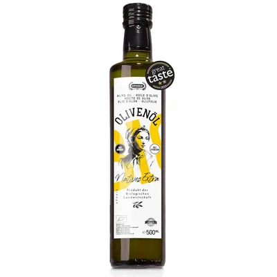 Produktbild von APSOGO  Olivenöl Nativ Extra 500ml – Kaltextrahiertes Olivenöl aus Kreta, Griechenland – reich an Polyphenolen
