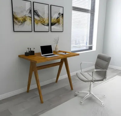 Zdjęcie produktu dla Kompaktowe biurko Luksusowe biurka Designerskie stoliki pod laptopa