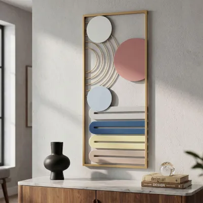 Immagine prodotto di Mauro Ferretti Pannello murale colorato 37,5x2x84 cm multicolore
