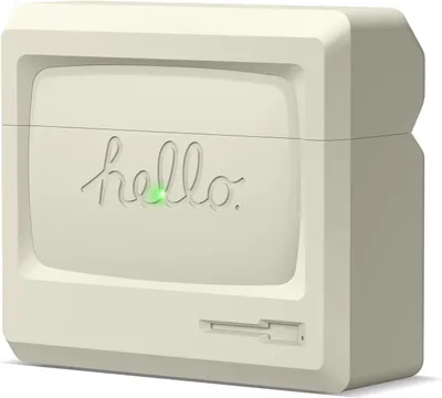 Produktbild von Elago AW3 Hülle Kompatibel mit AirPods 3 Case - Klassisches Monitor-Design