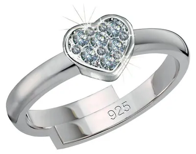 Produktbild von Scout Kinder Ring Silberring Silber Herz Mädchen 263013100