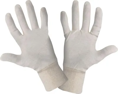 Immagine prodotto di Beige Baumwollhandschuhe L290309P, 12 Paar, "9", Ce, Lahti