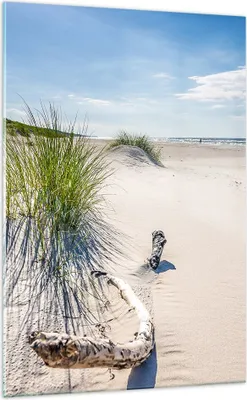 Produktbild von Bilder auf glas - Einteilig - Mrzezyno Strand Meer - 70x100cm - Glasbilder - Wandbilder - Bilder - zum Aufhängen bereit - Wanddekoration aus Glas - Glas Bilder - Wandbild auf Glas - GPA70x100-4281