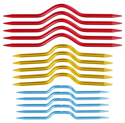 Produktbild von 15 Zopfstricknadeln, Aluminium