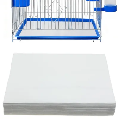Produktbild von Solidchoice – Set mit 100 Sitzstangen für Vogelkäfig, 30 x 40 cm