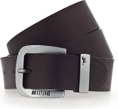 Produktbild von MUSTANG Leather Belt 3.5 W115 Dark Brown - kürzbar