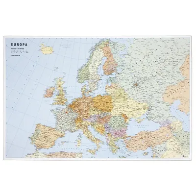 Zdjęcie produktu dla VELOFLEX 4673000 Schreibtischunterlage Europakarte