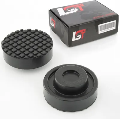 Produktbild von 2x Adapter Wagenheber Aufnahme Hebebühnen Gummiauflage Ø 64x28mm für Peugeot