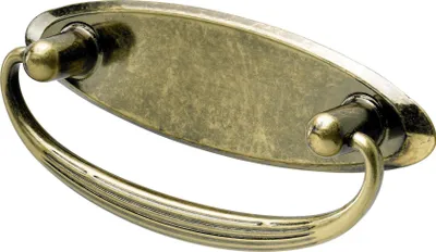 Produktbild von Hettich Möbelgriff Zinkdruckguss oval 30,0 x 94,0 x 14,0 mm - 1 Stück