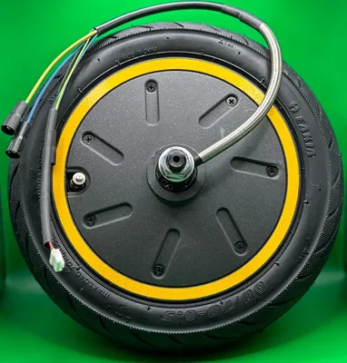Produktbild von Ninebot G30D G30LD 2 Gen Kopie Motor Gelb mit Tubeless Reifen Felge Bremse