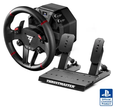 Produktbild von Thrustmaster T598-P Schwarz, Rot USB Lenkrad + Pedale Analog / Digital PC, PlayStation 4, PlayStation 5